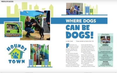 Doggie Daycare Franchise Featured in Pet Boarding & Daycare Magazine